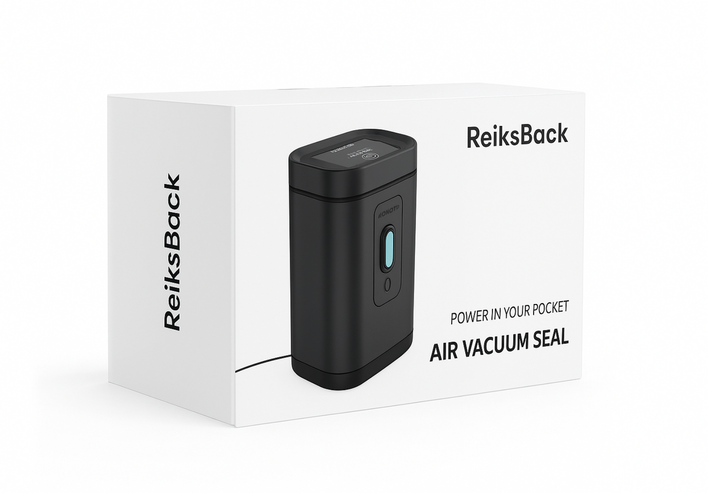 ReiksBack® – Compresor de Aire al Vacío Portátil